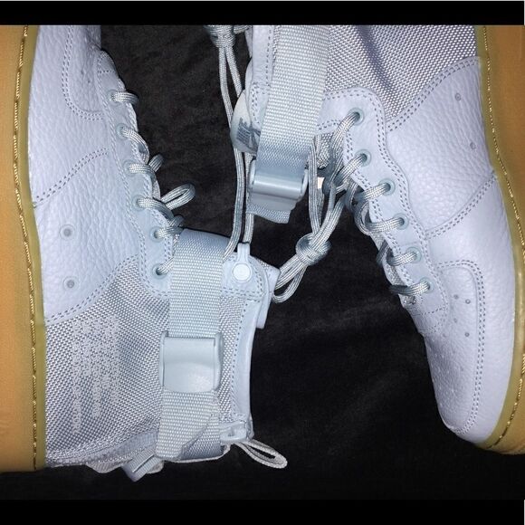 Rare Baby Blue Air Force Ones NWOT - Picture 2 of 5